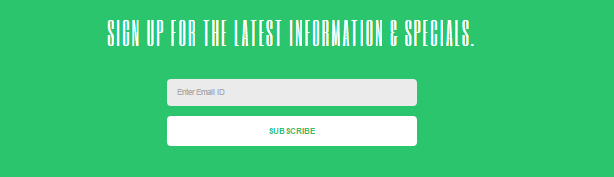 landing page subscription space