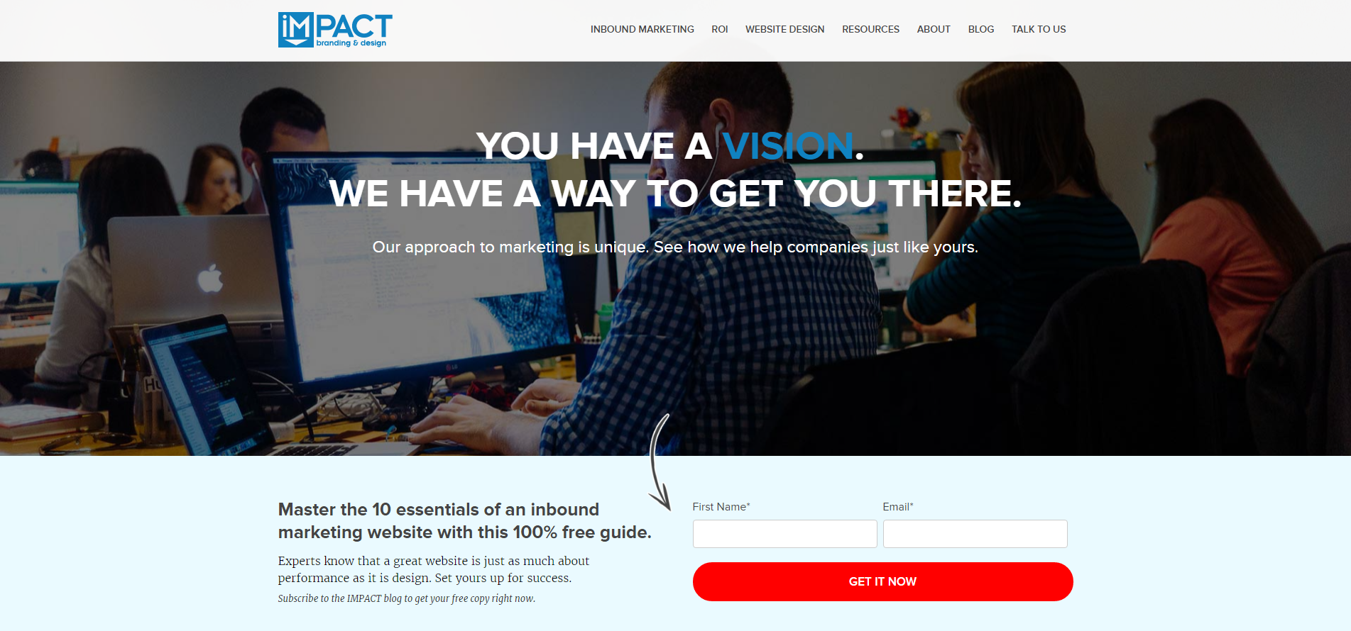 call-to-action (size example)